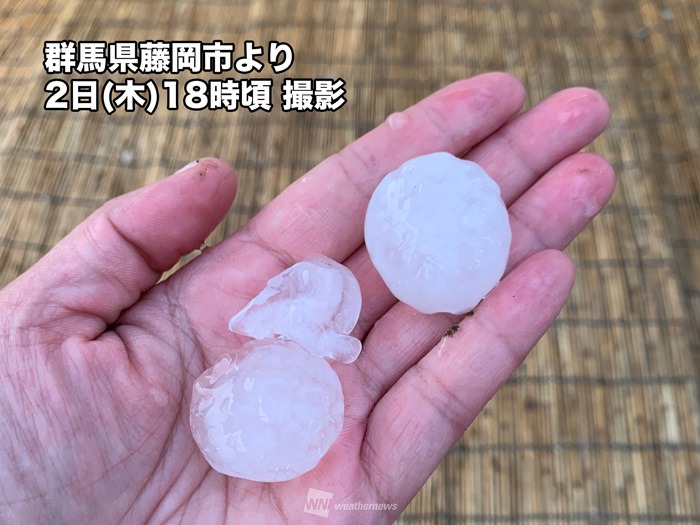 雹の被害を受け雨樋の修繕依頼がとても増えています【群馬県前橋市】